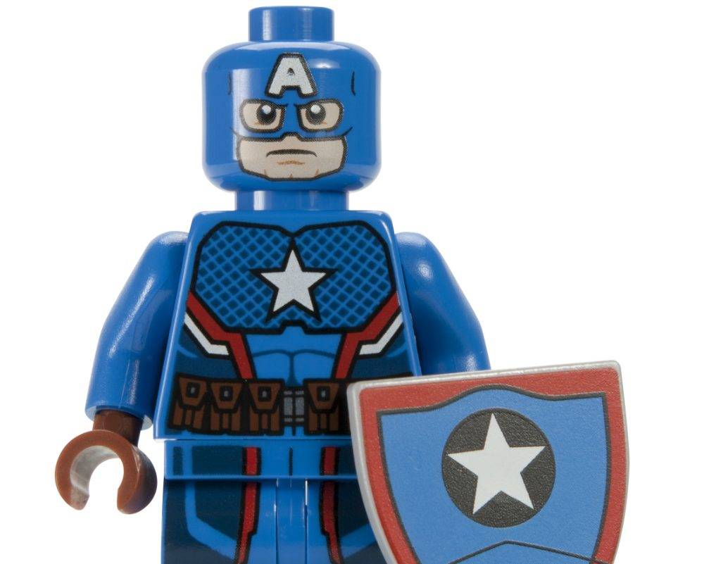New Minifigure Rare Custom Lego Captain Marvel New Version Character DC Comics